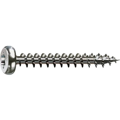 Immagine di Spax Vite universale, testa semi sferica, T STAR plus, 4CUT, filettatura piena, in acciaio inox A2, 1.4567 0207000350203, 0207000300303