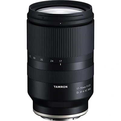 Immagine di TAMRON 17 70mm F/2.8 di III A VC RXD Obiettivo zoom per fotocamere sistema APS C mirrorless Fujifilm, nero, B070X