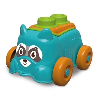 Immagine di Clementoni Sensory Puppy Fox Set Costruzioni Prima Infanzia, Morbidi Clemmy, Blocchi Bambini 6 Mesi, Gioco Sensoriale, Impilabili, Mattoncini Lavabili, Made in Italy, Colore Dog Orange, 17487
