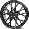 Immagine di BORBET 5 fori 18Pollici 112mm cerchio in lega BY Titanio opaco fronte satinato 497653 Cerchione