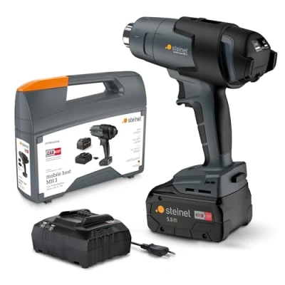 Immagine di Steinel 068226 MH3 KF SC Termosoffiatore incl. batteria ricaricabile, caricabatterie