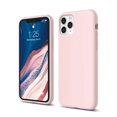 Immagine di elago custodia in silicone liquido compatibile con iPhone 11 Pro (5,8&quot;), silicone, protezione completa: protettiva a 3 strati (rosa)