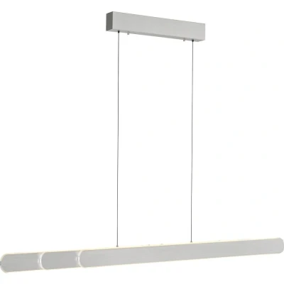 Immagine di Paul Neuhaus Lampada a sospensione Adriana, alluminio, lunghezza 160 cm