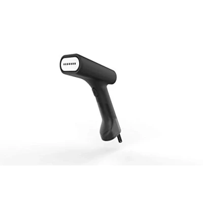 Immagine di SteamOne DTC120B Stiro Verticale Portatile, Piastra in Acciaio Inox, 1800 W, Serbatoio 120 ml, Pronto 35 Secondi, Getto Vapore 28g/min. Colore Nero, Inossidabile, Lana, 1800W