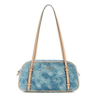 Immagine di Guess Cerelia Shoulder Satchel Borsa a mano, Donna, Taglia: One Size, Denim
