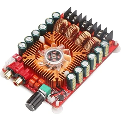 Immagine di Fasizi TDA7498E 2x160W Scheda Amplificatore Audio a Doppio Canale, Supporto modalità BTL 1X220W Canale Singolo, Modulo di Potenza Stereo Digitale DC 24V per Altoparlante/Computer/Auto