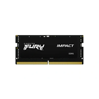Immagine di Kingston FURY Impact Modulo memoria Laptop DDR5 16 GB 1 x Non ECC 4800 MHz 262pin SO DIMM CL38 KF548S38IB