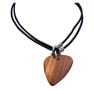 Immagine di Timber Tones TIMT PAME NK Collana con plettro per chitarra, colore: Ebano chiaro (singolo)