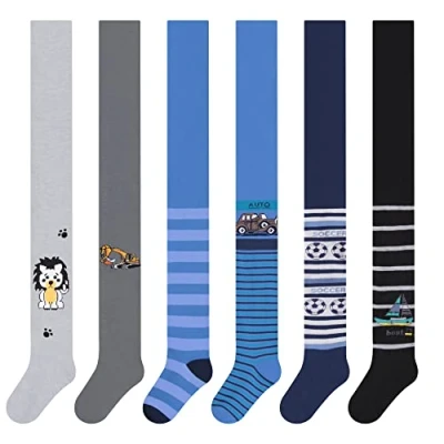 Immagine di Libella Set di 6 Collant per Bambino e Ragazzi Toddler Cotone Caldo Calzamaglia 27243 86 92