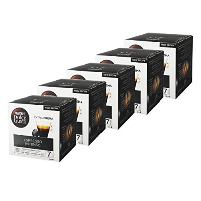 Immagine di Nescafé Dolce Gusto Espresso Intenso, 5 Confezioni, x 16 Capsule