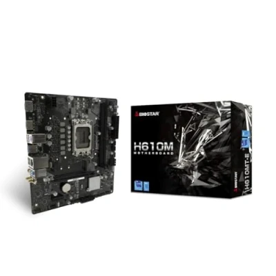 Immagine di BioStar H610MT E Mainboard Attacco (PC) Intel® 1700 Fattore di forma (dettagli) Micro ATX Chipset della scheda madre H610