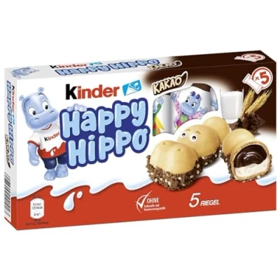 Immagine di Kinder Happy Hippo Cocoa Cream (3x103.5g/3x3.65oz) Pack of 3 by