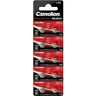 Immagine di Camelion 12051011 cellule senza mercurio Bottone alcaline AG11/LR58/LR721/362, 1,5 V, 10er Pack)