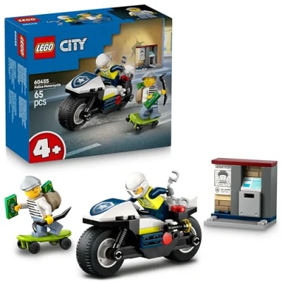 Immagine di LEGO 60455 Verfolgungsjagd mit dem Polizeimotorrad (60455, City)