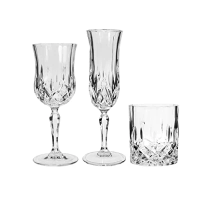Immagine di RCR Opera Servizio 12 Calici (6 Vino cl23 e 6 Flute cl13) + Bicchieri Acqua 30cl