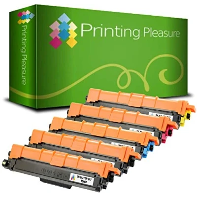 Immagine di Kit 5 TN 247 con CHIP Toner Compatibile per Brother DCP L3510CDW, L3550CDW, HL L3210CW, L3230CDW, MFC L3710CW, L3750CDW, L3770CDW
