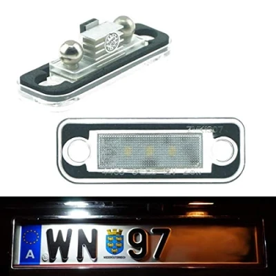 Immagine di Do!LED 1103V2 Illuminazione LED per targa, con marchio di controllo E, effetto xeno