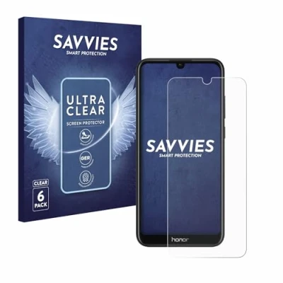 Immagine di savvies (6 Pezzi Pellicola Protettiva per Honor 8A Protezione Schermo Trasparente