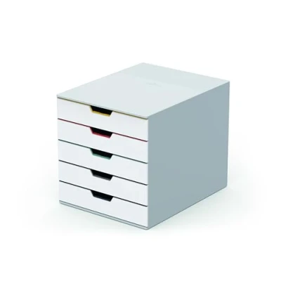 Immagine di Durable VARICOLOR MIX 5 7625 762527 Cassettiera Grigio chiaro DIN A4, C4, Folio, Letter Numero cassetti: