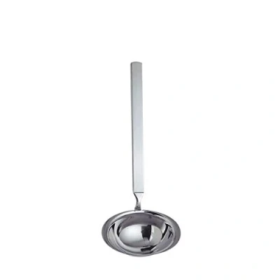 Immagine di Alessi 4180/13 Dry Mestolo per salse in acciaio lucido con manico satinato.