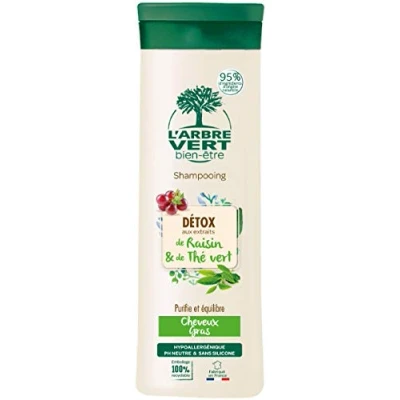 Immagine di L&#039;Arbre Vert Shampoo detox per capelli grassi, 250 ml