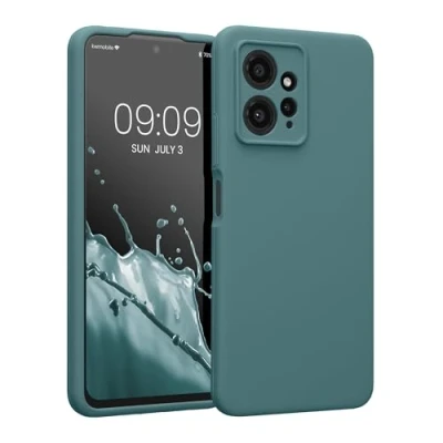 Immagine di kwmobile Custodia Compatibile con Xiaomi Redmi Note 12 (4G) Cover Back Case per Smartphone in Silicone TPU Protezione Gommata artic night