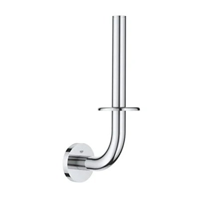Immagine di Portarotolo di ricambio GROHE Start QuickFix (metallo, fissaggio a parete nascosto, viti e tasselli inclusi, facilissimo da montare con QuickGlue), misura 232 mm, cromato, 41186000