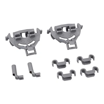 Immagine di DL pro Supporto Set adatto a Bosch Siemens Neff Constructa Balay 428344 00428344 per cestello inferiore lavastoviglie