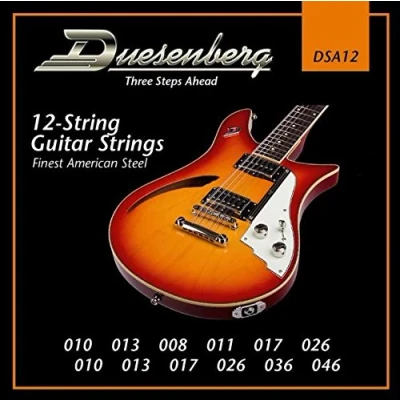 Immagine di Duesenberg DSA12 Muta di corde per chitarra elettrica a 12 corde, 010 046