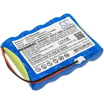 Immagine di TECHTEK batterie compatibile con [VDW] Silver, Silver Reciproc, SR2634, V0411630000000 sostituisce GP210AAHCB5BMXZ