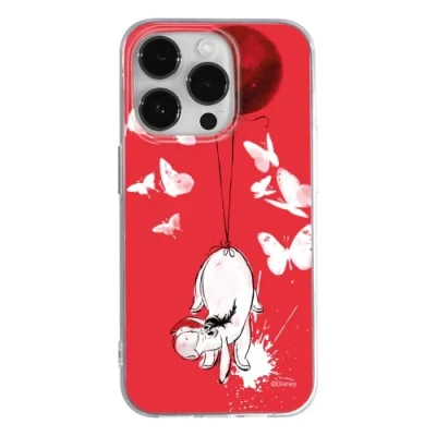 Immagine di Ert Group custodia per cellulare Apple Iphone 14 PRO originale e con licenza ufficiale Disney, modello Eeyore 001 adattato in modo ottimale alla forma dello smartphone, TPU