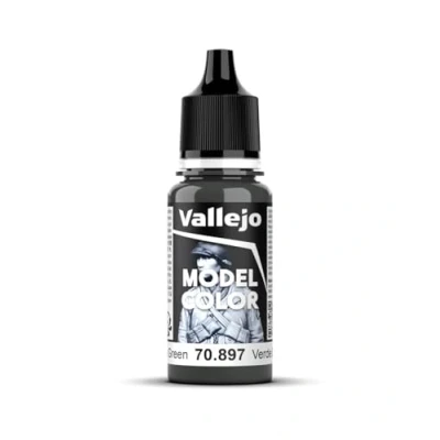 Immagine di Vallejo 70.897 Colore Acrilico Opaco , Grigio (Bronze Green), 17 ml, 1 Pezzo