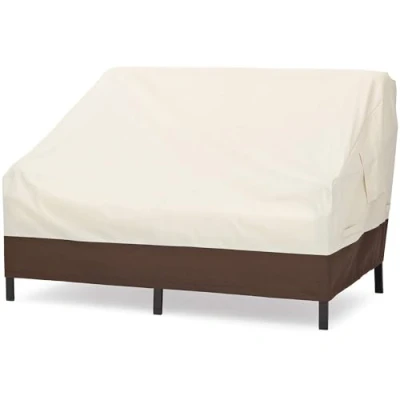Immagine di Amazon Basics Copridivano a 2 posti lounge, Beige/Tan