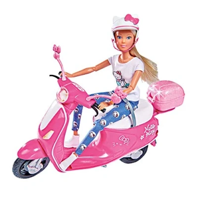 Immagine di SIMBA.DICKIE.GROUP Hello Kitty Steffi Love Scooter Animale, Simba Playset (Personaggio + Accessori), Multicolore, 4006592055448