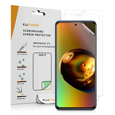 Immagine di kwmobile 3x Pellicola Salvaschermo Compatibile con Xiaomi Poco X3 NFC/Poco Pro Film Protettivo Telefono Protezione Antigraffio Display Smartphone