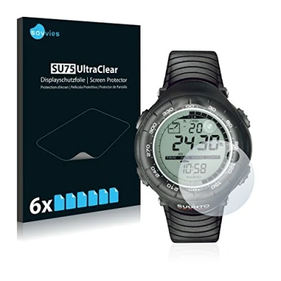 Immagine di savvies (6 Pezzi Pellicola Protettiva per Suunto Vector Black Protezione Schermo Trasparente