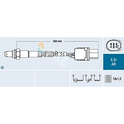 Immagine di FAE 75115 Sonda lambda AUDI: A5 B8 Coupe, A6 C6 Avant