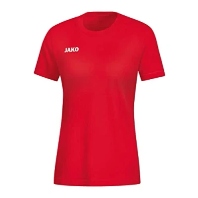 Immagine di JAKO Teamline Base, Maglietta Donna, Colore: Rosso, 34