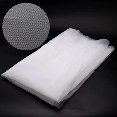 Immagine di Tessuto serigrafico per serigrafia, 110 maglie 43t bianco serigrafia (3 m di lunghezza x 127 cm larghezza)