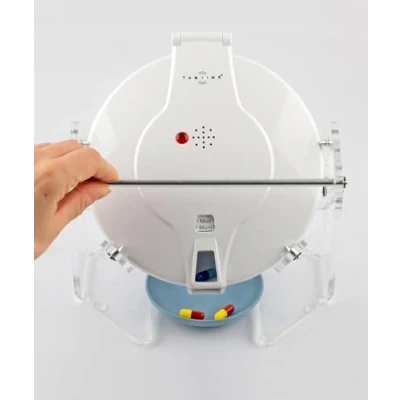 Immagine di Sistema basculante per Distributore automatico TabTime Semplifica l&#039;erogazione dei farmaci pillole venduto separatamente (Blu)