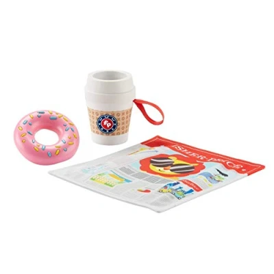 Immagine di Fisher Price Colazione di Corsa Set 3 Giochi Che Stimolano i Sensi per Intrattenere Bambini, Giocattolo Neonati 3+ Mesi, FGH85