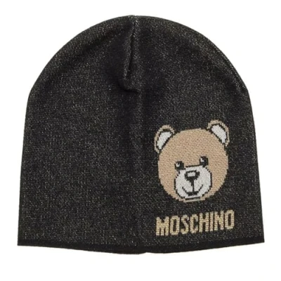 Immagine di Moschino Beanie In Maglia Nero Os donna