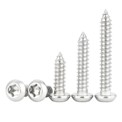 Immagine di Qrity 50 Pezzi Vite Autofilettante M5x20mm, Viti a Testa Bombata Torx, Autoperforanti Tonda in Acciaio Inossidabile