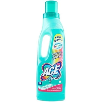 Immagine di Ace Gentile, Candeggina Delicata per Colorati e Delicati 4 pezzi da 1000 ml [Totale 4000 ml]