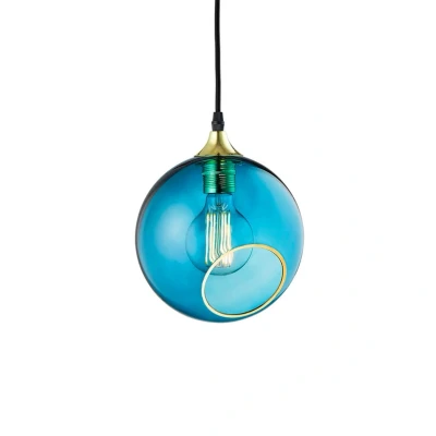 Immagine di DESIGN BY US Lampada a sospensione Ballroom XL, blu