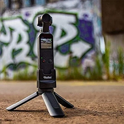 Immagine di Rollei DJI Osmo Pocket I Set di accessori per principianti, mini treppiede, adattatore GoPro, modulo WLAN e treppiede
