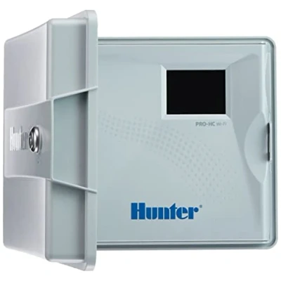 Immagine di Hunter PHC1201 Controller a 12 stazioni, Colore: Bianco, 23.00 x 25.00 10.00 cm