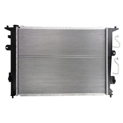 Immagine di NRF 50135 Radiatore motore Alluminio 635 465 16 Alette di raffreddamento saldate