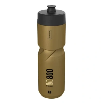 Immagine di POLISPORT 8645400093 Borraccia da bicicletta modello S800 con capacità di 800ml. senza BPA per ciclisti colore marrone dorato