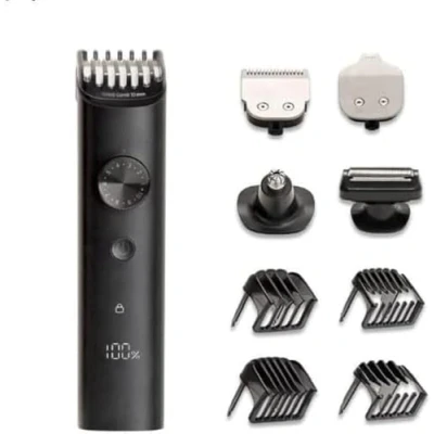 Immagine di Xiaomi Regolabarba, Regolapeli per naso e orecchie, Rasoio, Rifinitore peli del corpo lavabile, funzione di carica USB Nero